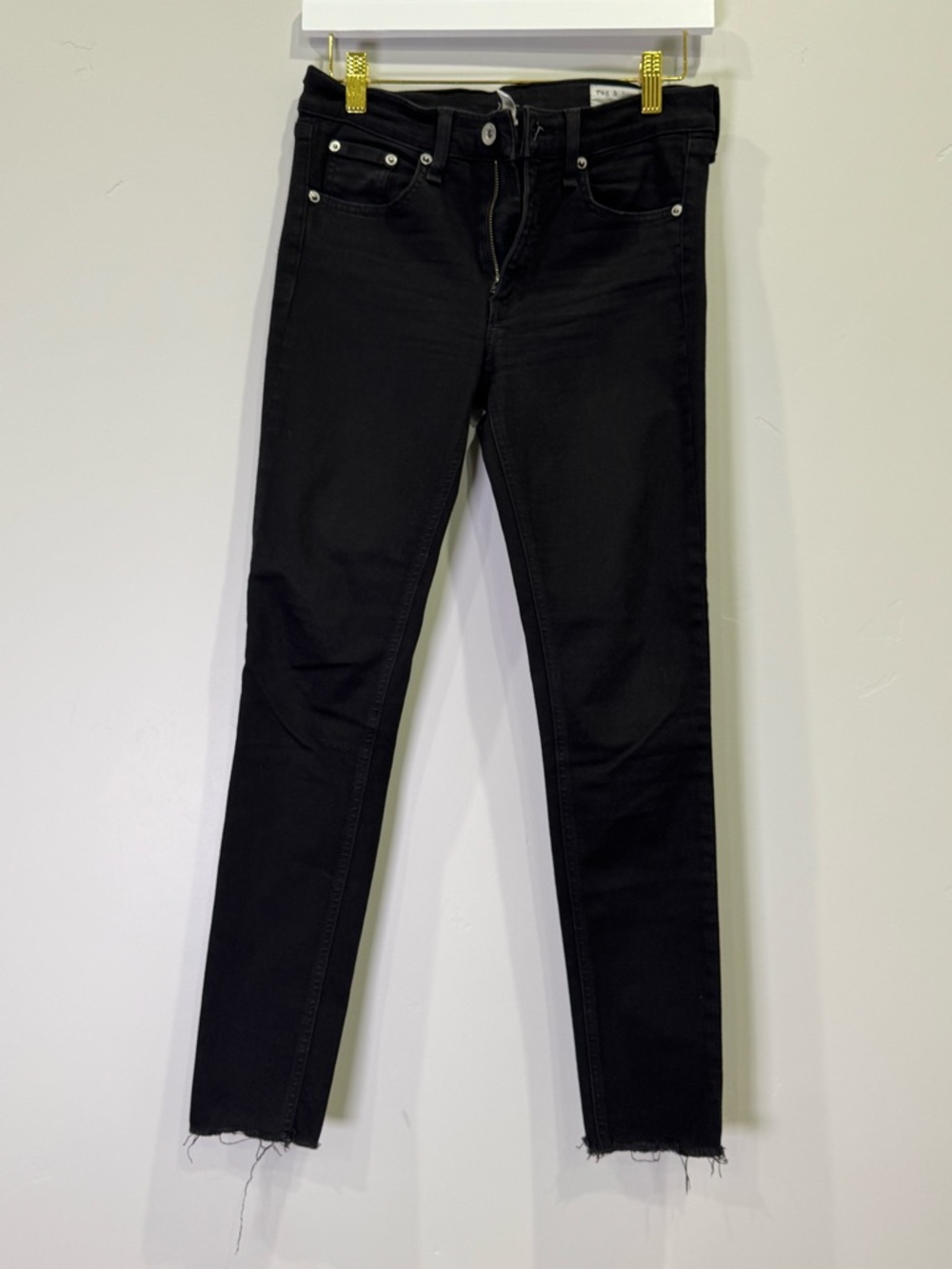 Rag & Bone Ankle Skinny Women's Black Skinny Jeans